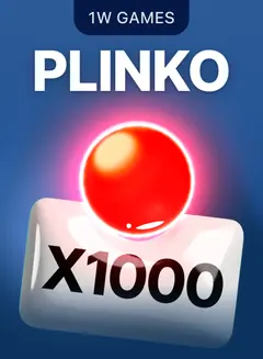 Plinko en la estantería de 1win